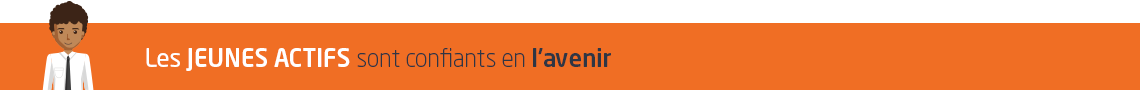 Les jeunes actifs sont confiants en l’avenir
